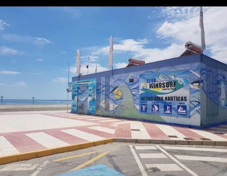 Apartamento Frente Al Mar, Familiar Y Acogedor. Santa Pola Exteriér fotografie